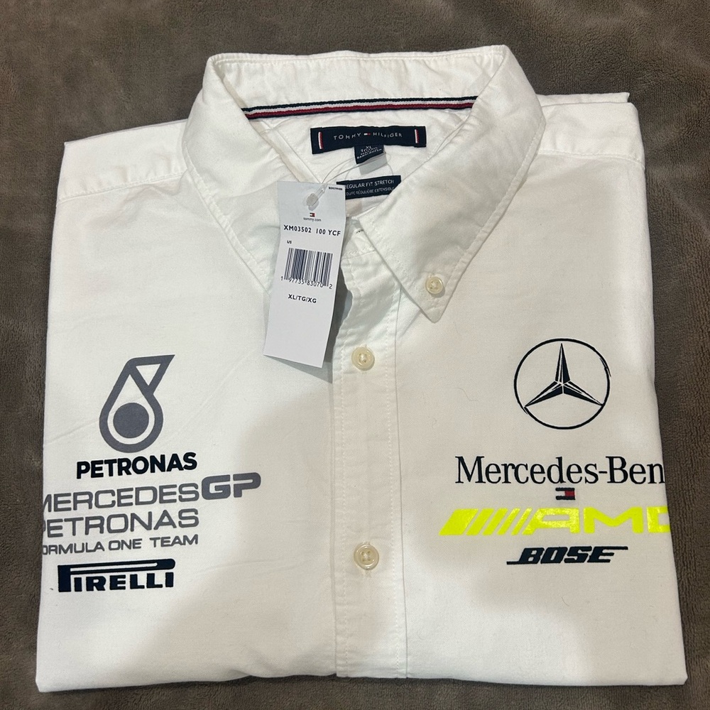 Mercedes Benz  new shirt  Button Down Shirt long sleeve